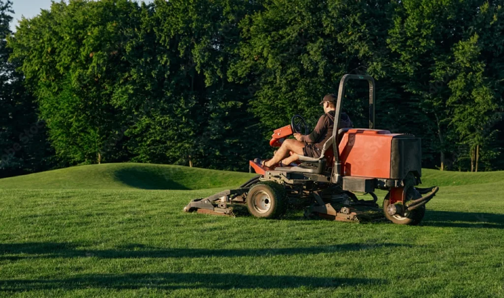 campo de golf mantenimiento